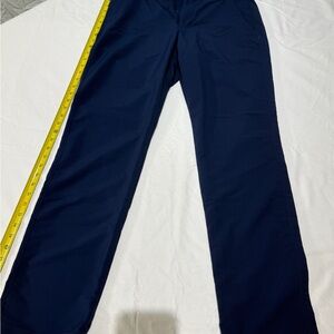 Men's Navy Straight-Leg Pants 34in x 34in